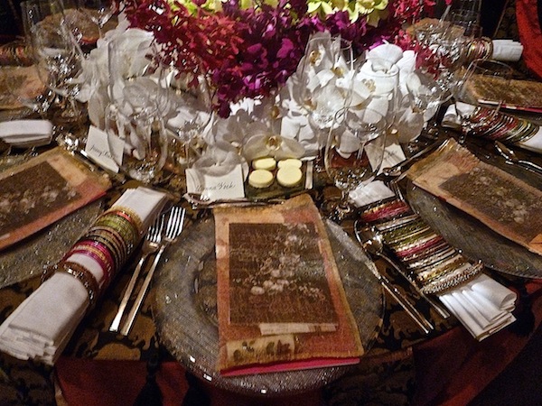 Donna Vock for Yes Dear Inc. Orchid Dinner table botanical garden