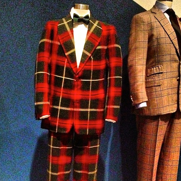 Duke of Windor's suit at the Artist Rebel Dandy exhibit RISD Museum