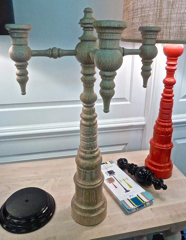 Dunes & Duchess 3 arm candleabra New York Gift Show