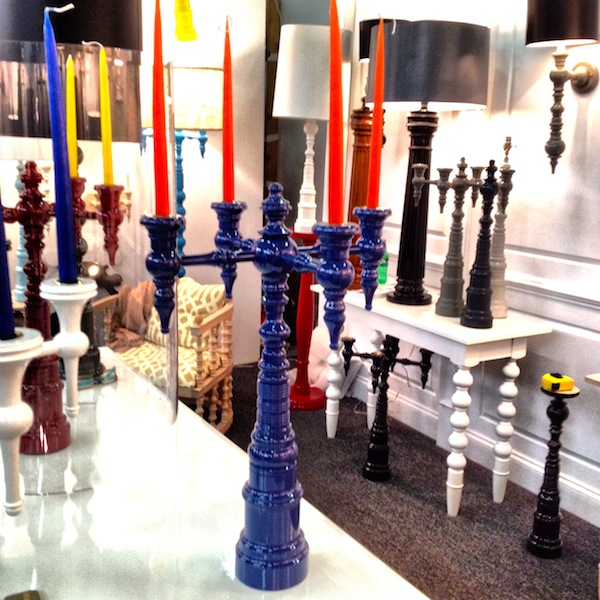 Dunes & Duchess candelabra New York Gift Show