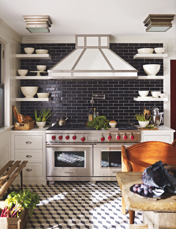 design library | kitchen by Steven Gambrel in ELLE DECOR The Height of Style