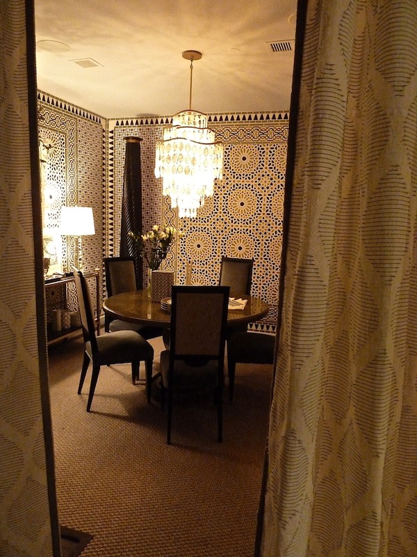 ELLE DECOR Designer Visions dining room entry Hearst Designer Visions