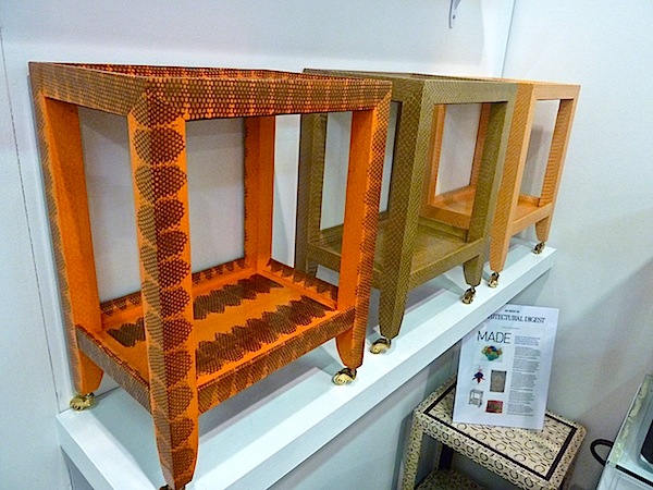 Eileen Johnson KS Petite Telephone table 2014 Architectural Digest Home Show