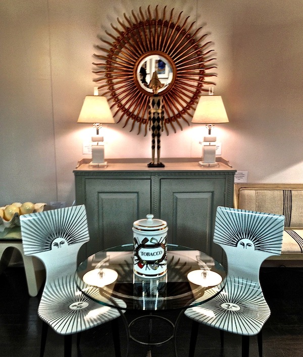 Fornasetti chairs Designing Greenwich