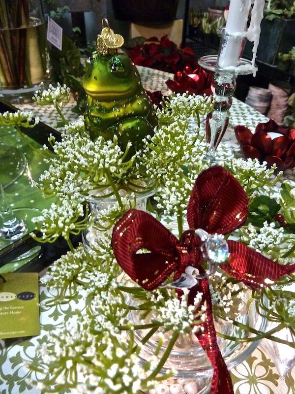 Frog Prince Christmas decoration At Home for the Holidays