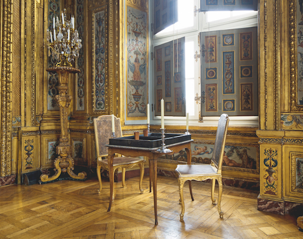 Game room at Château de Vaux le Vicomte
