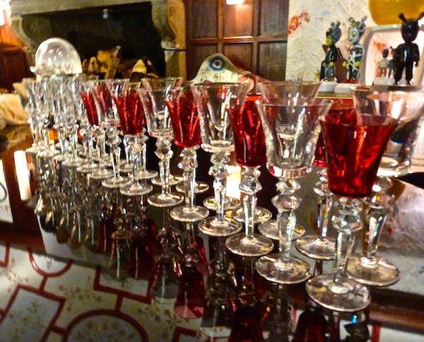 Hermes Excess stemware Holiday House 2012