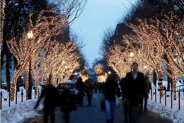 Holidays at Columbia University by Donald Andrew Agarrat