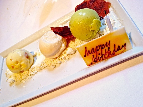 Dessert at Gotham NYC