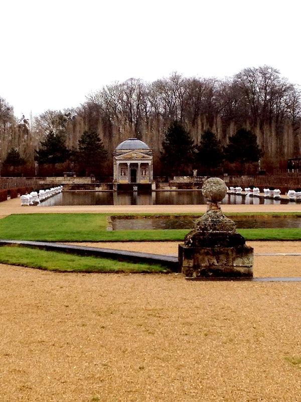 garden at champ de bataille