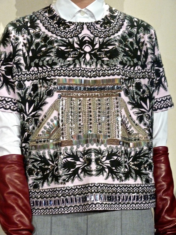 J.Crew fall 2013 hand embroidered and beaded sweater J.Crew