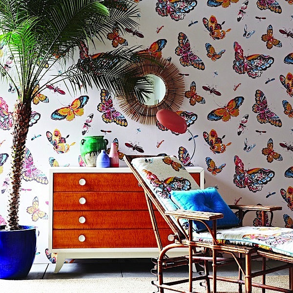Jim Thompson Butterly House wallpaper
