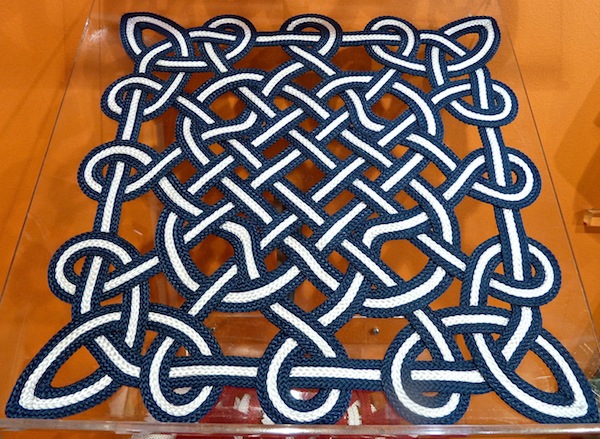 Julian Mejia celtic knot placemats New York Gift Show