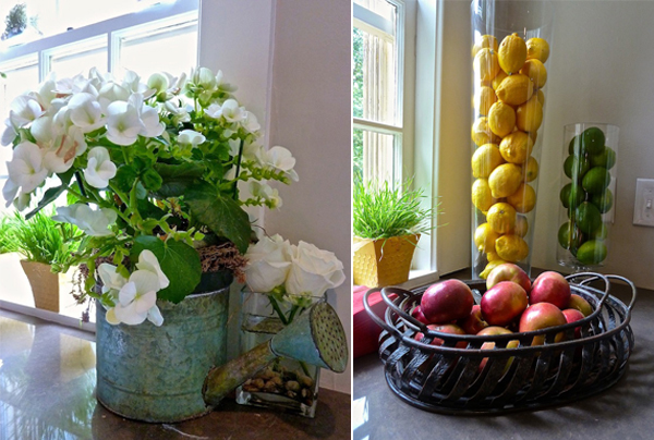 Kitchen-vignette-at-Bartlett-Arboretum Village Tiles kitchen at the Bartlett Arboretum showcase