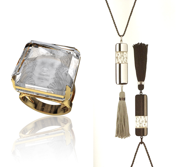 Lalique Arethuse jewelry Lalique new jewelry collection