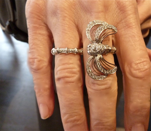 Lalique Diamond Dragonfly ring Lalique new jewelry collection