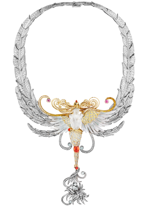 Lalique Vesta necklace Lalique new haute joaillerie collection