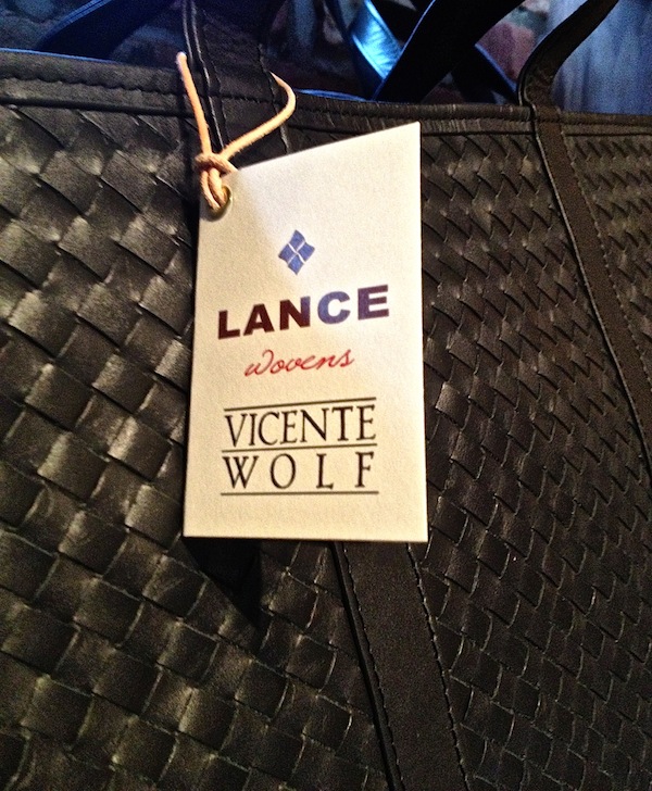 Lance woven tote Designing Greenwich