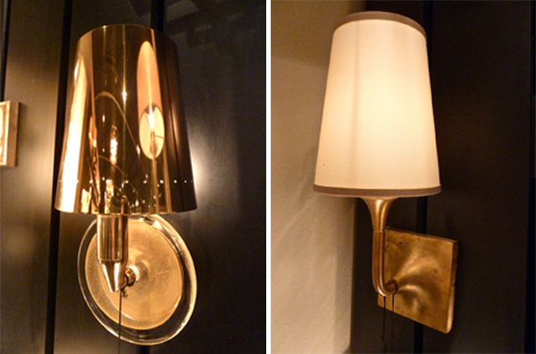 Laura-Kirar-sconces-for-Baker Luxe gold and brass sconces for Baker