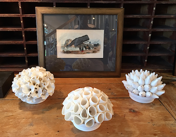 Lilach Lotan tea lights at Atlantic on Nantucket