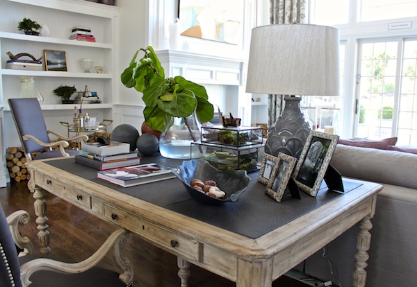 Lililan August antique desk at Hampton Designer Showhouse 2012 Hampton Designer Showhouse