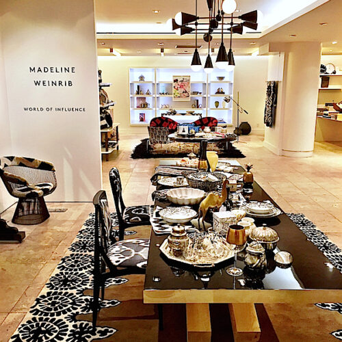 Madeline Weinrib at Barney's