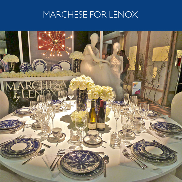 Marchese-for-Lenox-DIFFA-Dining-by-Design-table Marchese for Lenox Couture Collection table at the DIFFA Dining by Design event at the 2012 Architectural Digest Home Show