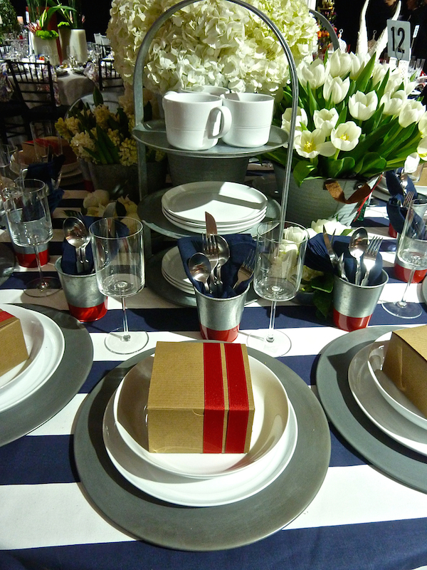 Mary McDonald Red Cross Red & White Ball