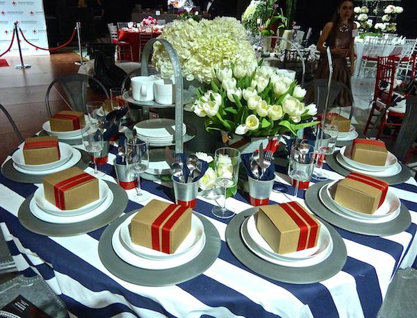 Mary McDonald Red Cross Red & White Ball