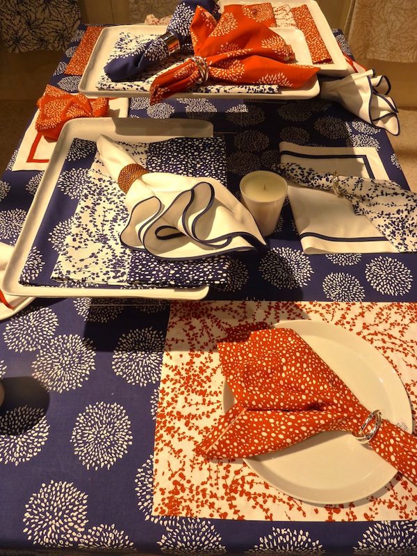 Matouk linens New York Gift Fair