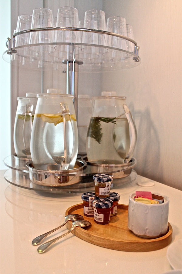 Mayflower Inn spa snack vignette Mayflower Inn