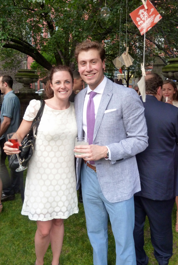 Mollie Magill & Scott Procops of The New Traditionalists Launch party for Champalimaud The Comptoirs Collection