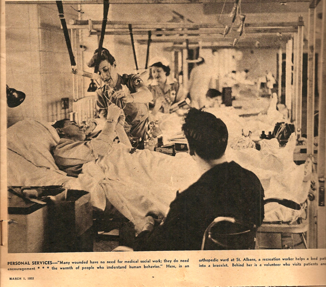 My mother in the Red Cross