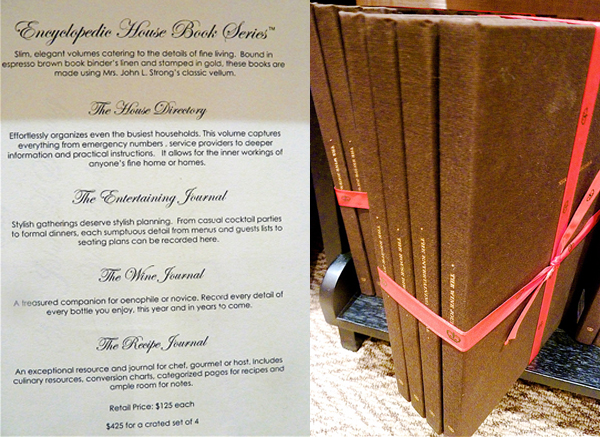 Mrs. Strong Encyclopedic House Series The 4 volume Encyclopedic House Series from Mrs. John Strong