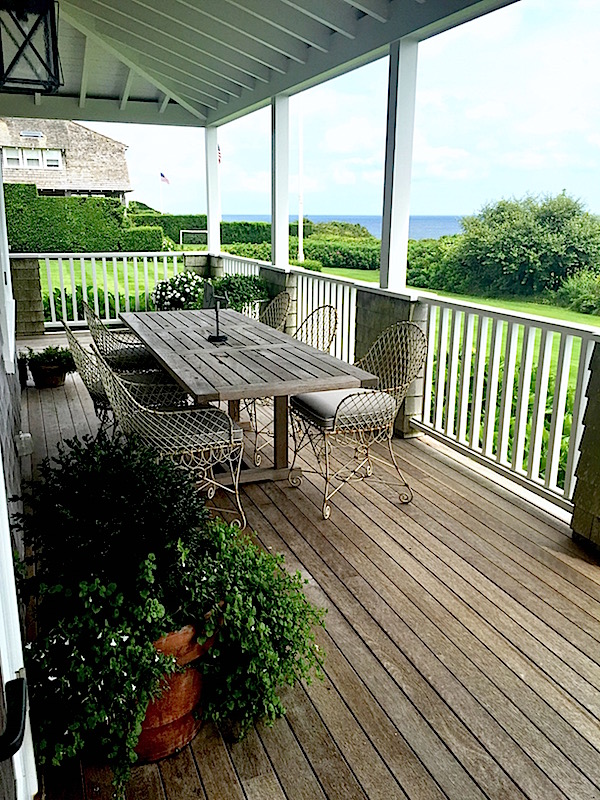 Nantucket House Tour side porch