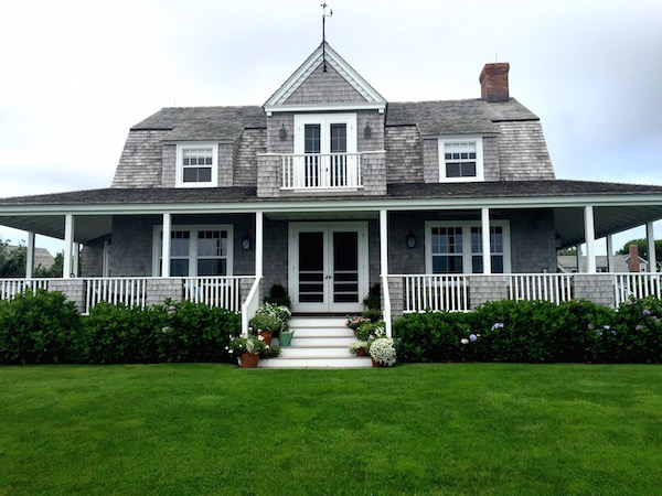 Nantucket House tour back porch