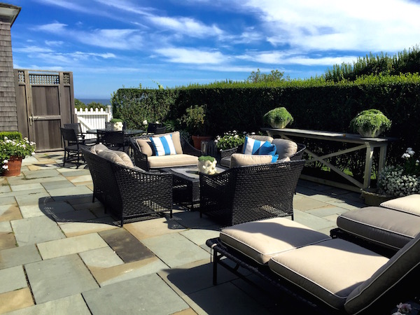 Nantucket House tour terrace