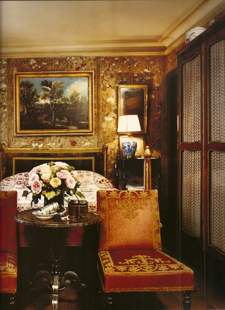 Studio Peregalli Napoleonic bedroom in Paris The Invention of the Past by Studio Peregalli