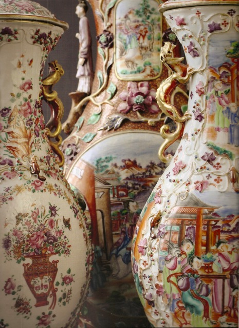 Oriental porcelain from the Russian imperial collections at Tsarskoye Selo, Russia