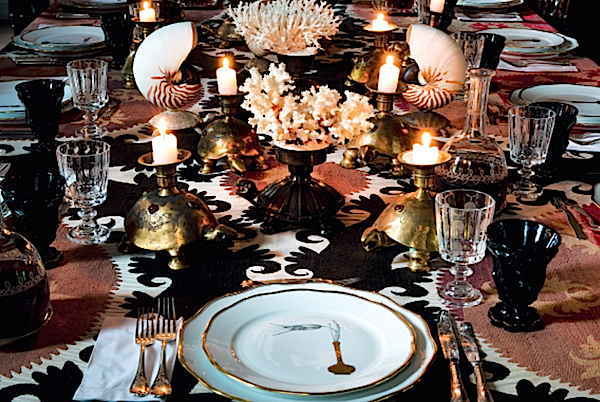 Ottoman chic. Hungarian porcelain plates by Serdar Gülgün for Herend.