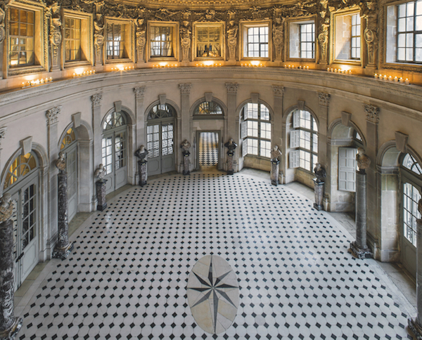 Oval salon at Vaux le Vicomte