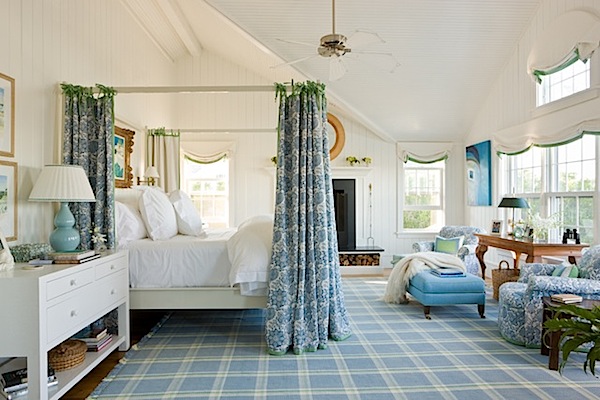 Gary McBournie designed Nantucket bedroom Gary McBournie