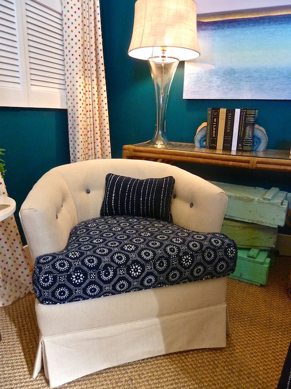 LuRu Home indigo fabric Rooms with a View