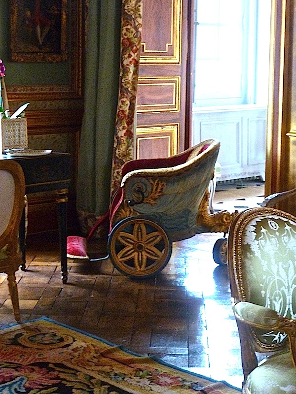child's cart at the champ de bataille child's cart at the champ de bataille