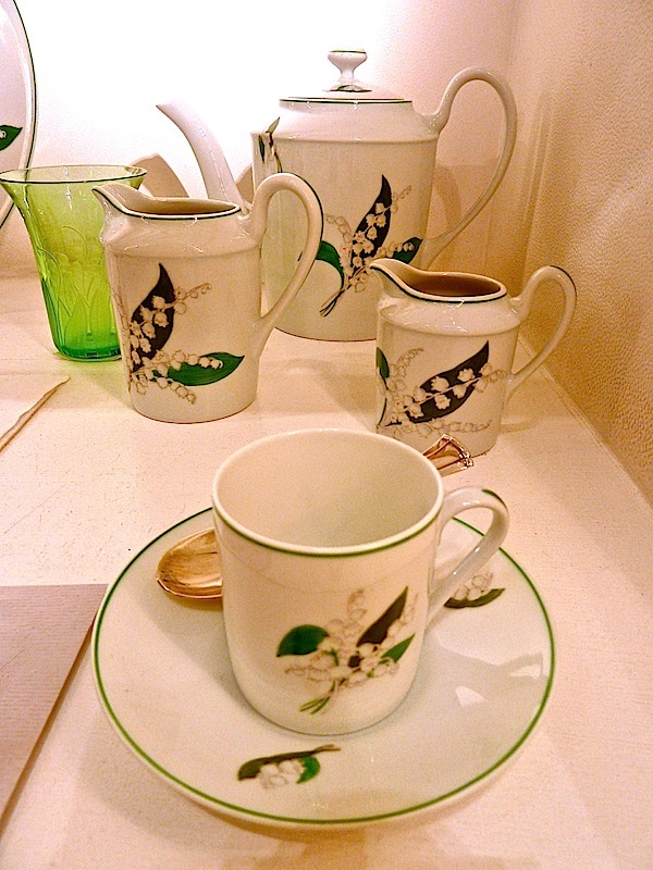 lily of the valley limoges at the Dior Home store Dior Home