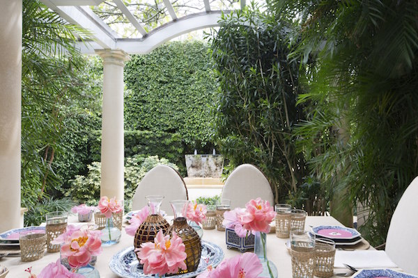 Palm Beach Chic Slatkin table