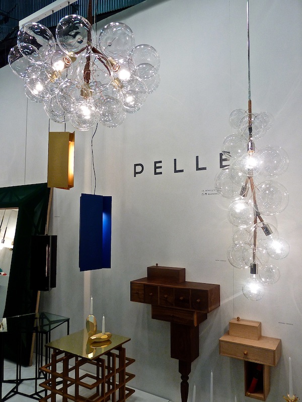 Pelle bubble chandeliers 2014 Architectural Digest Home Show