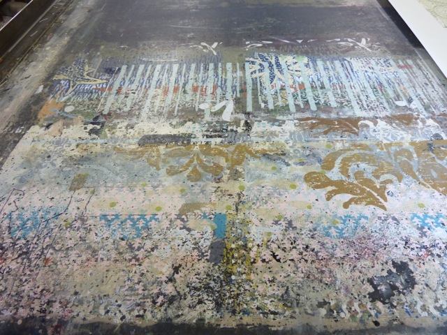 Peter Fasano screen paint Peter Fasano silkscreen paint