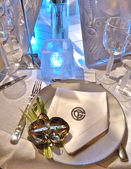 Philip Gorrivan table at The New York Botanical Garden Orchid Dinner New York Botanical Garden