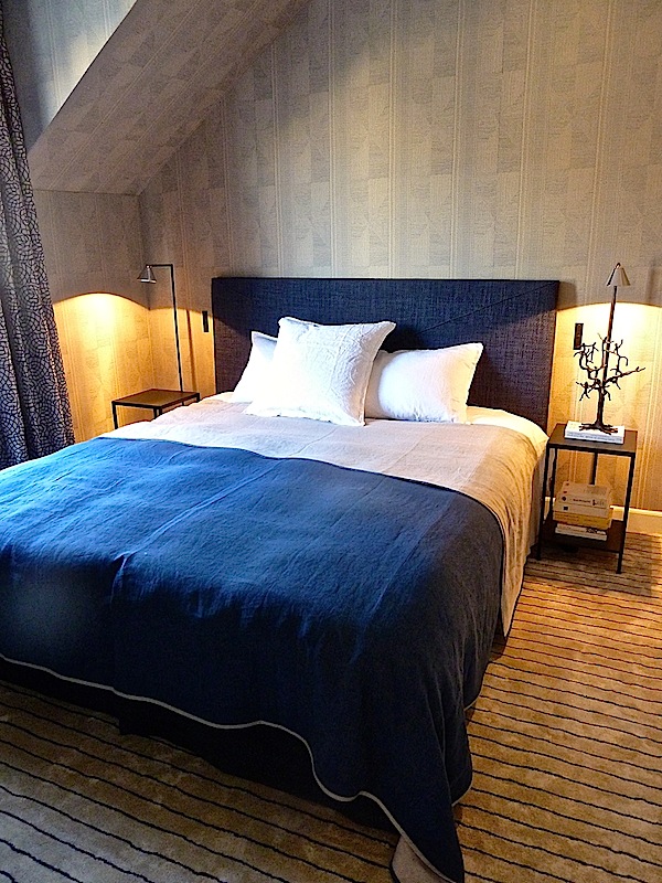 Pierre Frey loft bedroom in Paris Pierre Frey